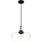 Quoizel Haven 1-Light Matte Black Pendant QP5584MBK - alternate 2